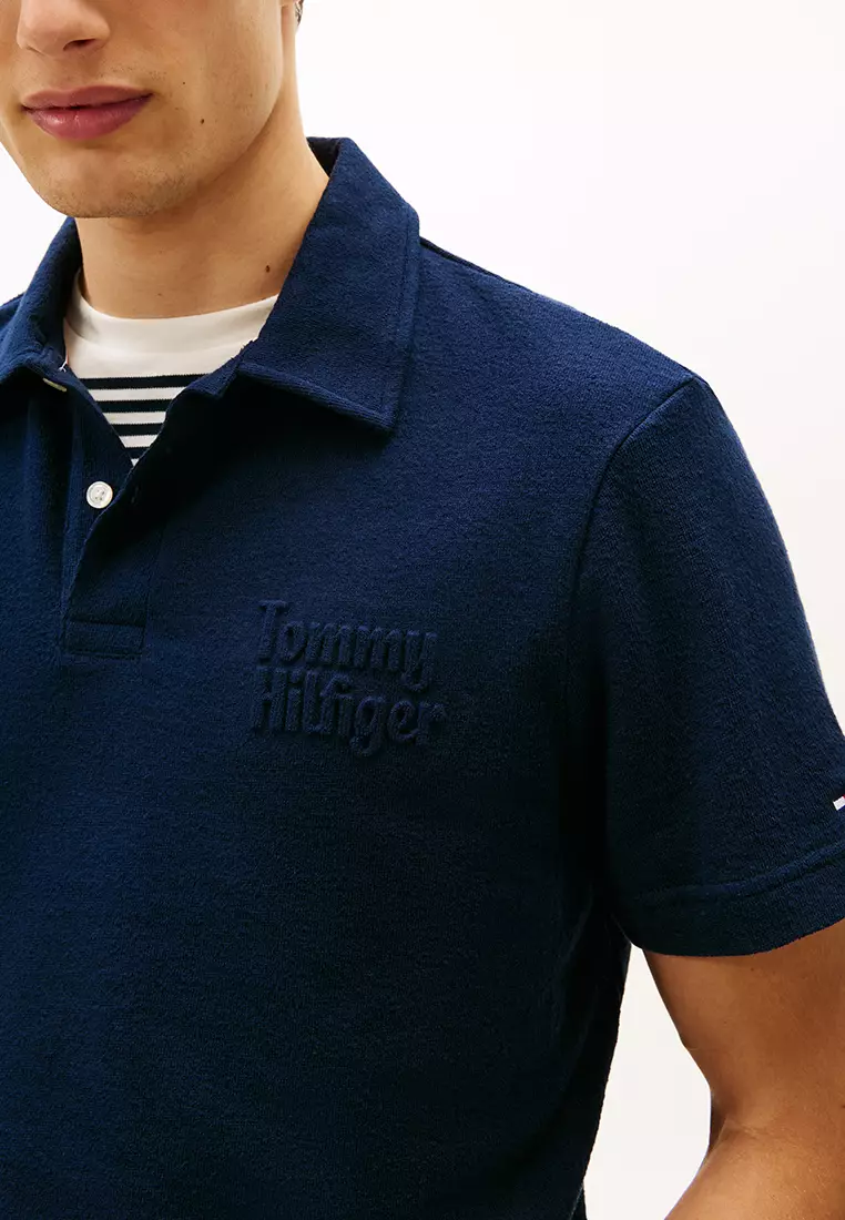 反向毛圈刺繡POLO恤 - TH Mainline