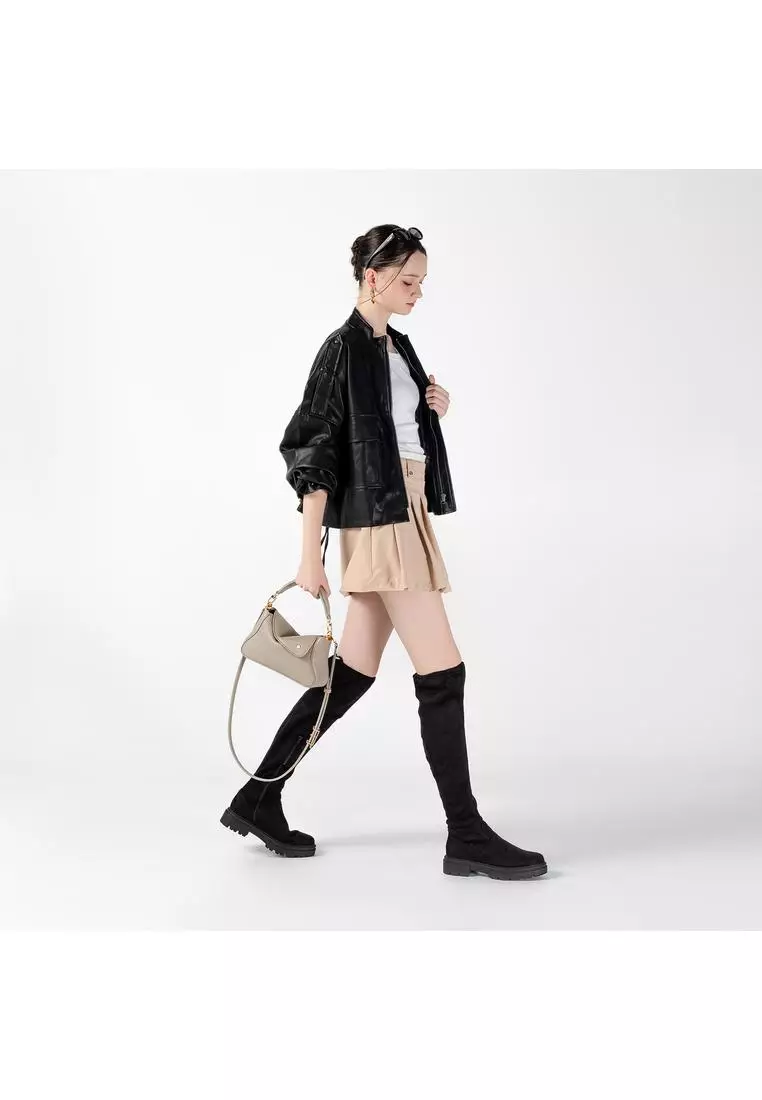 Nami Flap Bag Togo- Clay