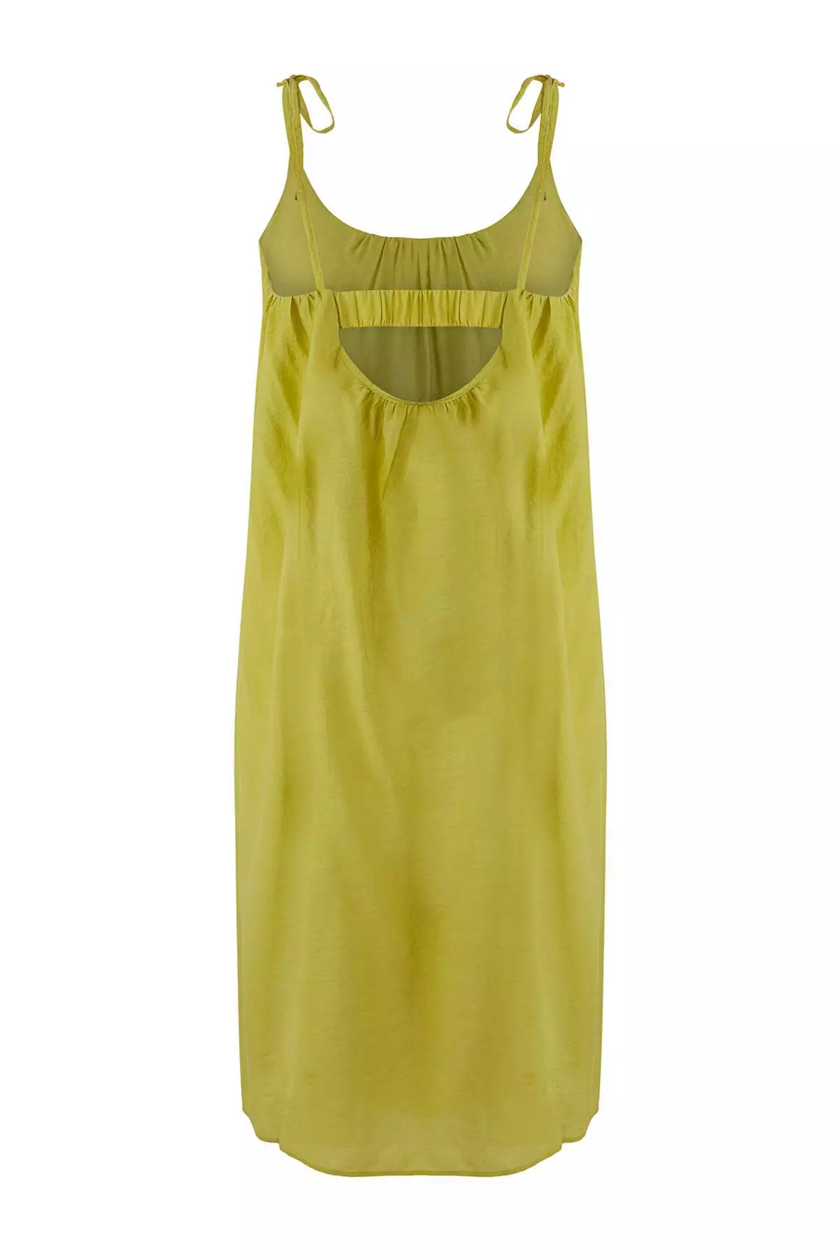 Oil Green Maxi Bodycone Crinkle Woven Plus Size Dress