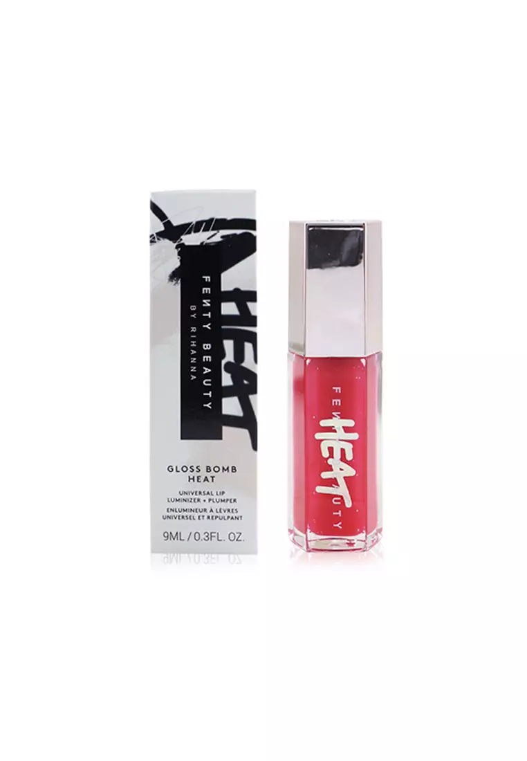 Fenty Beauty By Rihanna - Gloss Bomb Heat Universal Lip Luminizer + Plumper - # 01 Hot Cherry (Sheer Red) 9ml/0.3oz