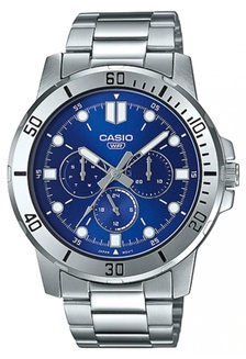 Jual Casio Casio Original Analog Mens Watch Jam Tangan Strap Stainless Steel Silver Mtp1314d Mtp 1314d 2avdf Original Zalora Indonesia