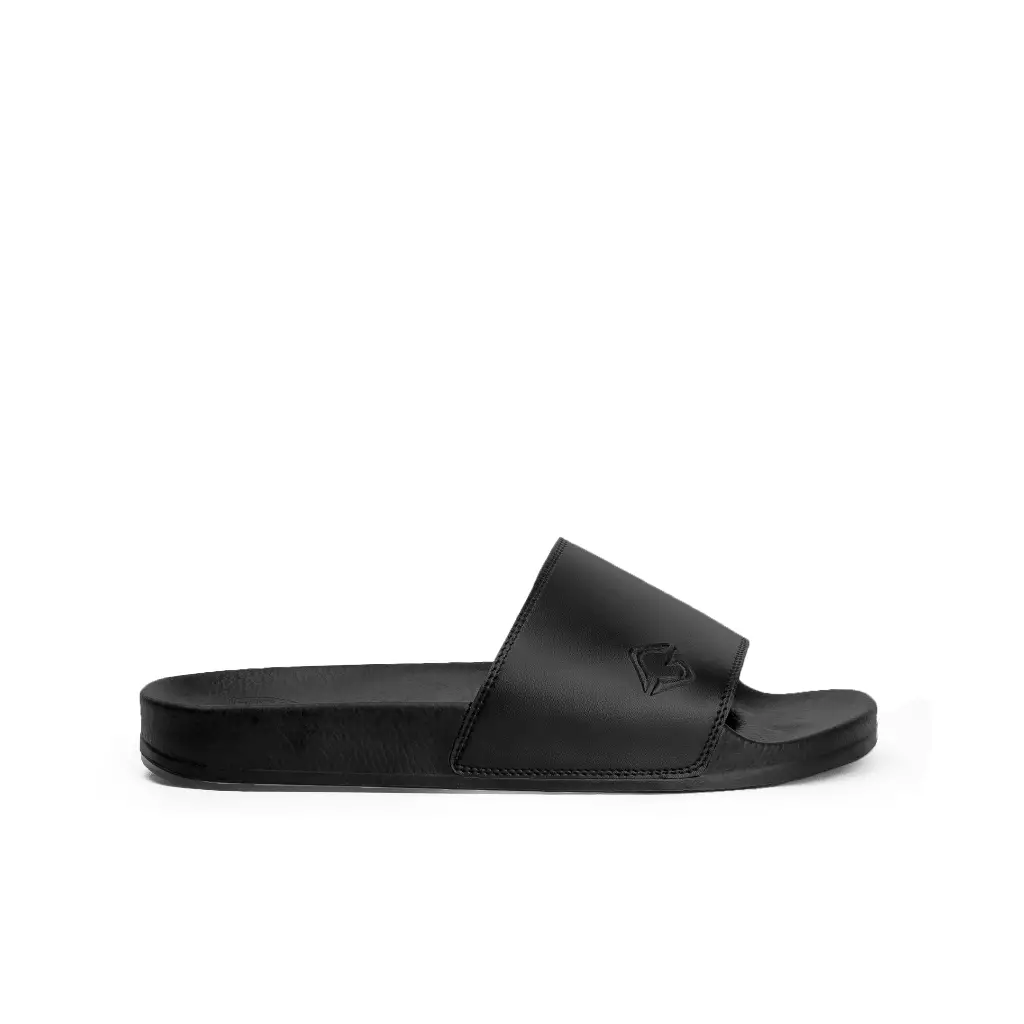 Gloaming Slip On R-Tera Black Sandal Slipper