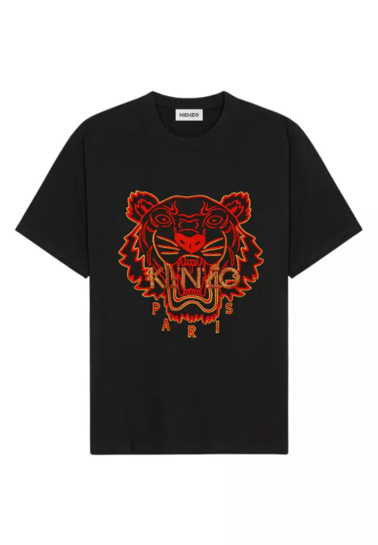 Kenzo red tiger t shirt discount