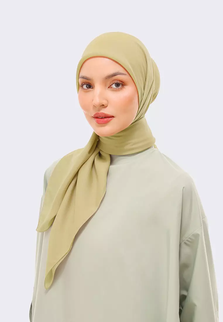 RiaMiranda Golden Green Rarina Scarf