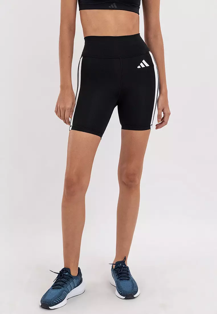Optime Essentials 3-Stripes Short Leggings