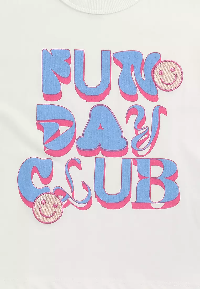 Poppy Oversized Graphic Print Tee