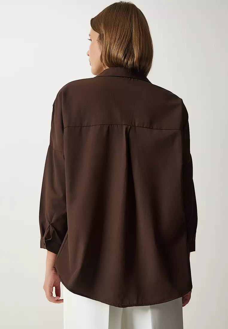 Long Sleeves Oversized Shirt