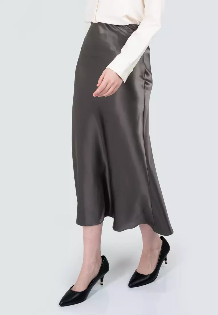 Polo Haus - Women’s Satin Slip Skirt WBLS002