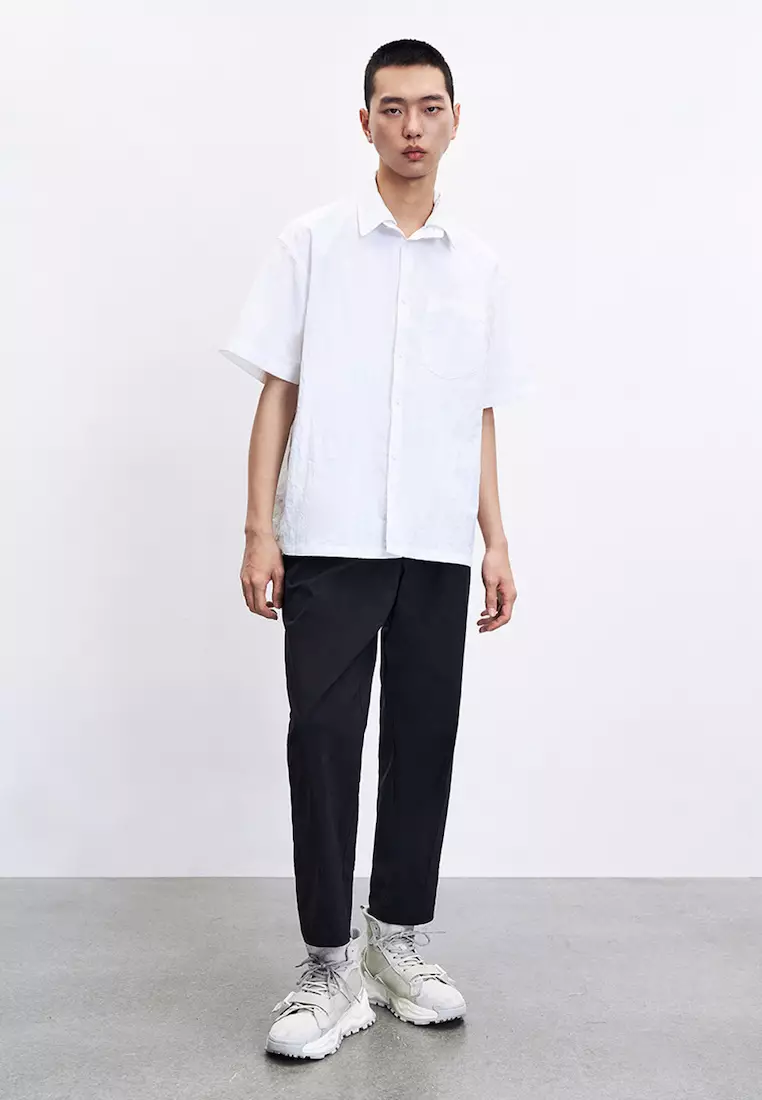 Button Down Short Sleeves Shirt