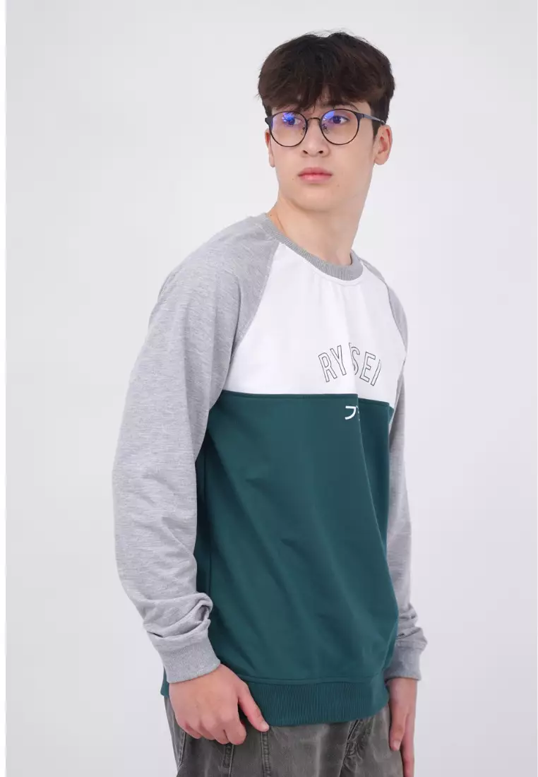 Ryusei Sweater Pria Ichiro CMB Green