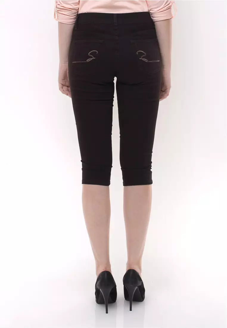 Celana Capri - Katun - Coklat - LCR.118.661.627.C