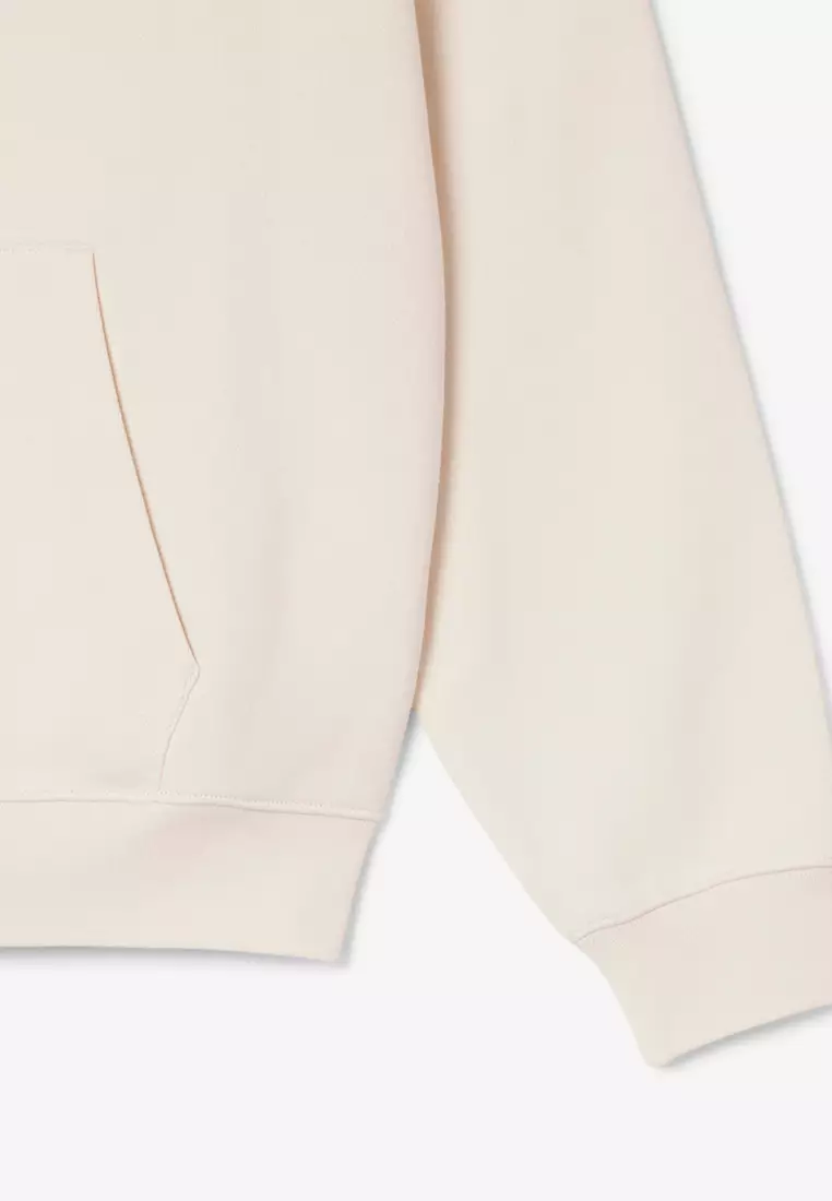 Loose Fit Embroidered Hoodie