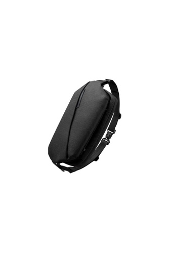 NIID black Travel‧Leisure‧Incremental version‧Multi-function‧Two-way storage R0 Plus fashion chest bag - Meteorite Black 16F4BAC46C6A9AGS_1