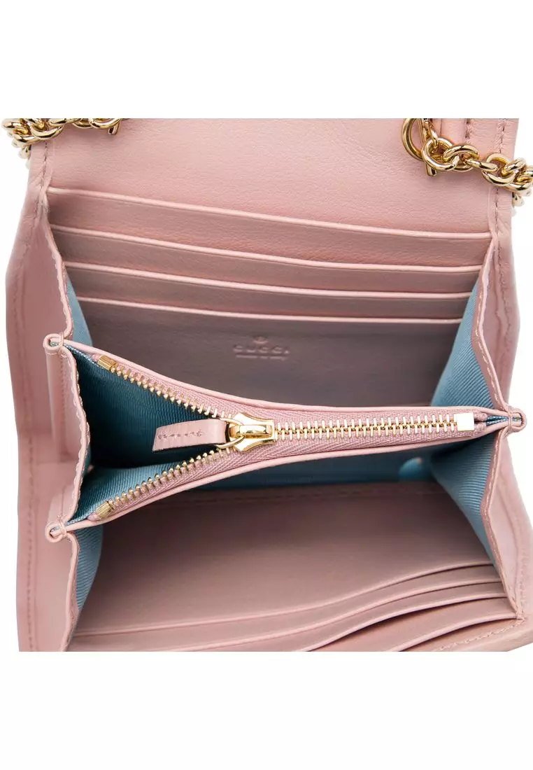 Pre-Loved Gucci Medium Calfskin Blondie Wallet On Chain