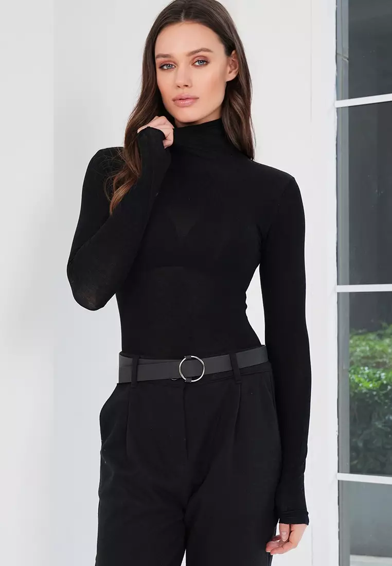 Turtleneck Cashmere Top