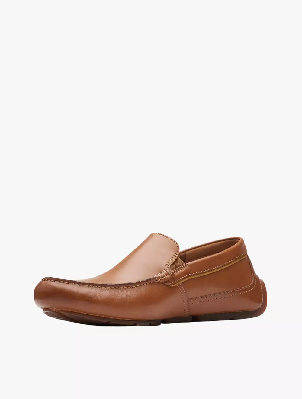 Clarks Markman Plain Tan Leather