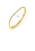 Glamorousky white Simple Personality Plated Gold Geometric Thin Bangle with Cubic Zirconia 96B21ACB70A4ACGS_2