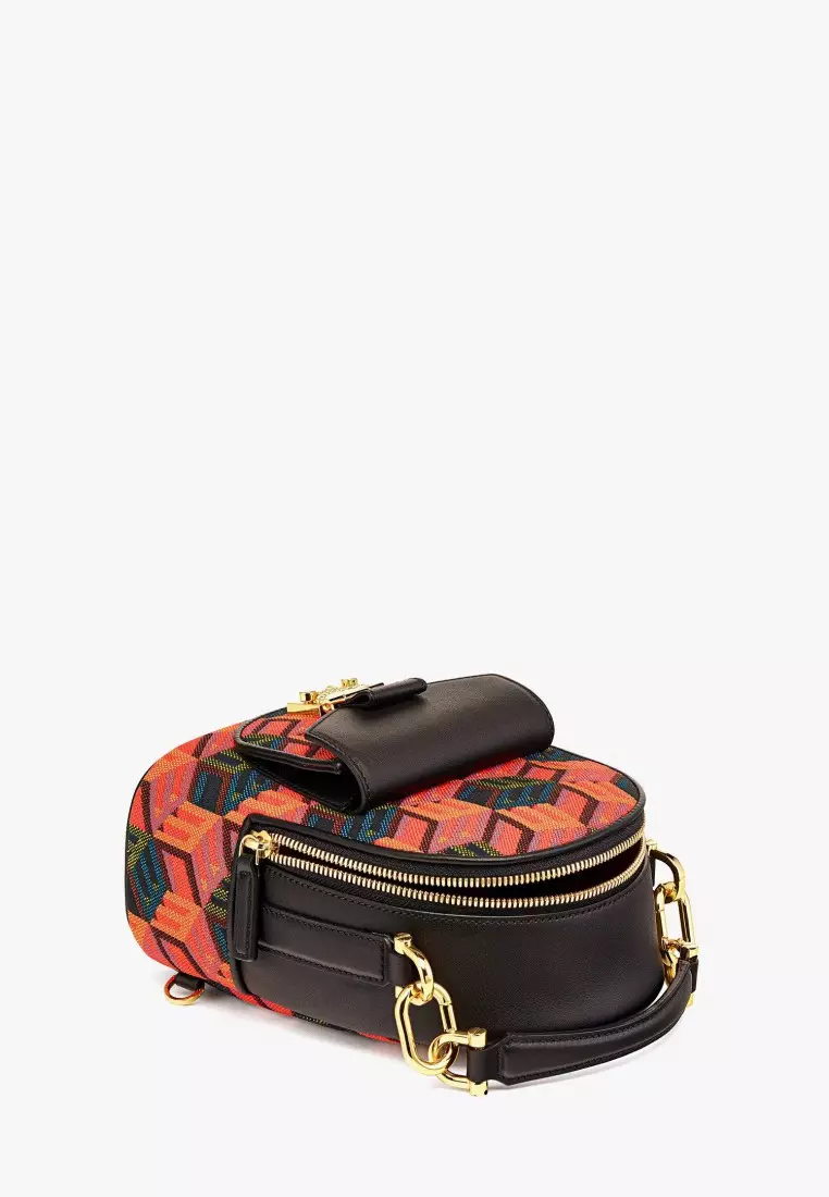 Buy MCM Tracy Backpack in Cubic Monogram Jacquard 2025