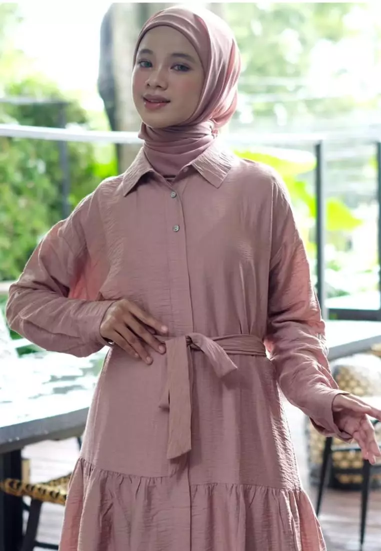 Shakila Long Tunik - Pink
