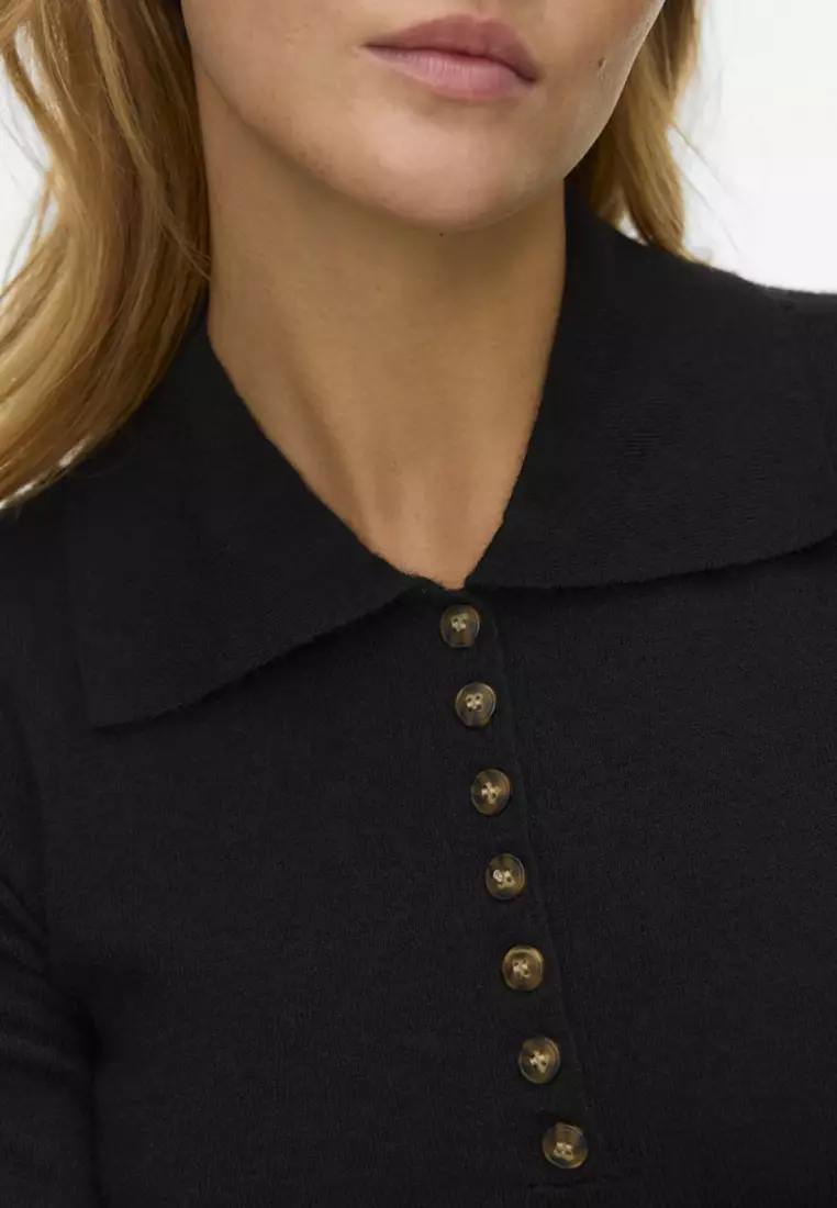 Marina Knitted Polo Shirt