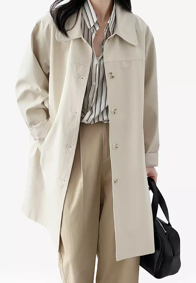 Zalora trench coat on sale
