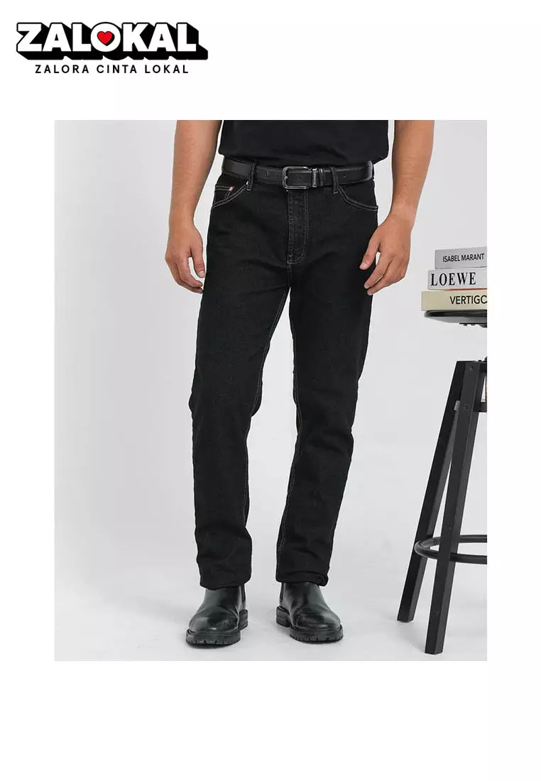 KASEP TOBY JEANS (3 warna) Bottom - BLACK