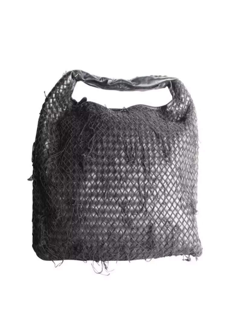 Buy BOTTEGA VENETA Pre Loved BOTTEGA VENETA Black Intrecciato