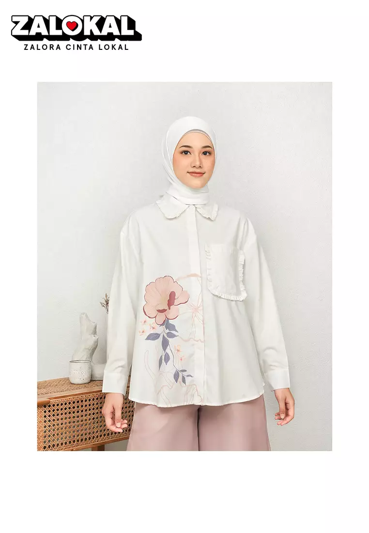 Geulis.id LULU SHIRT (3 warna) Top - OFFWHITE