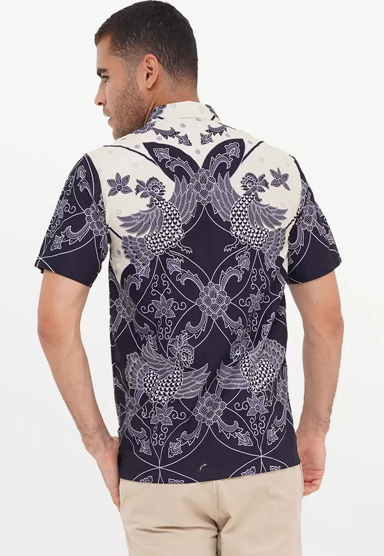 Hem Nizar Batik Pria Lengan Pendek