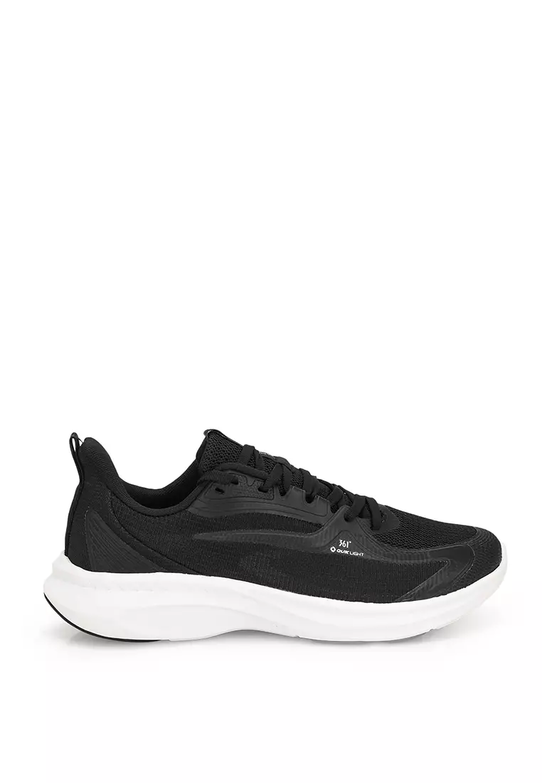 Mens black and hotsell white running shoes