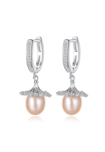 Fortress Hill pink Premium Pink Pearl Elegant Earring ECF1EAC07E527AGS_1