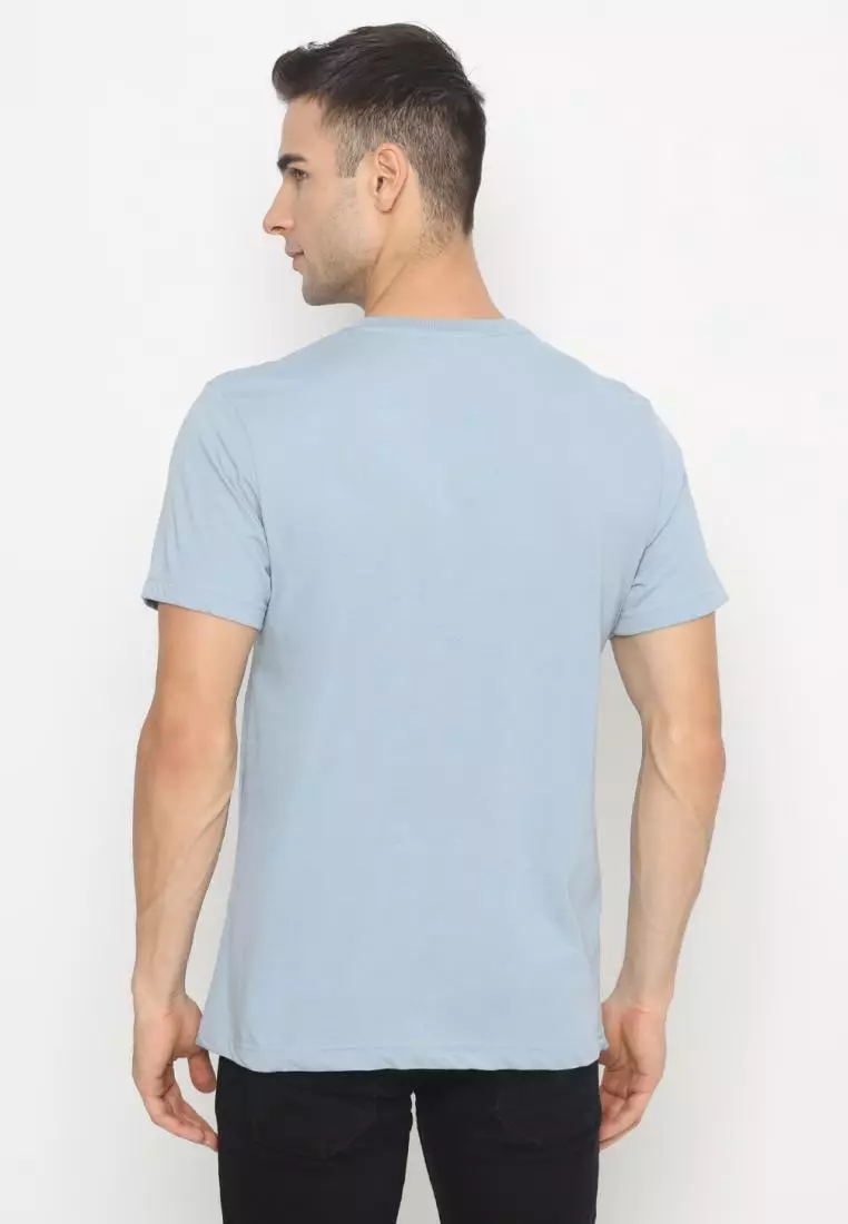 MATSUDA Kaos Polos Pocket T Shirt Cotton Nikko