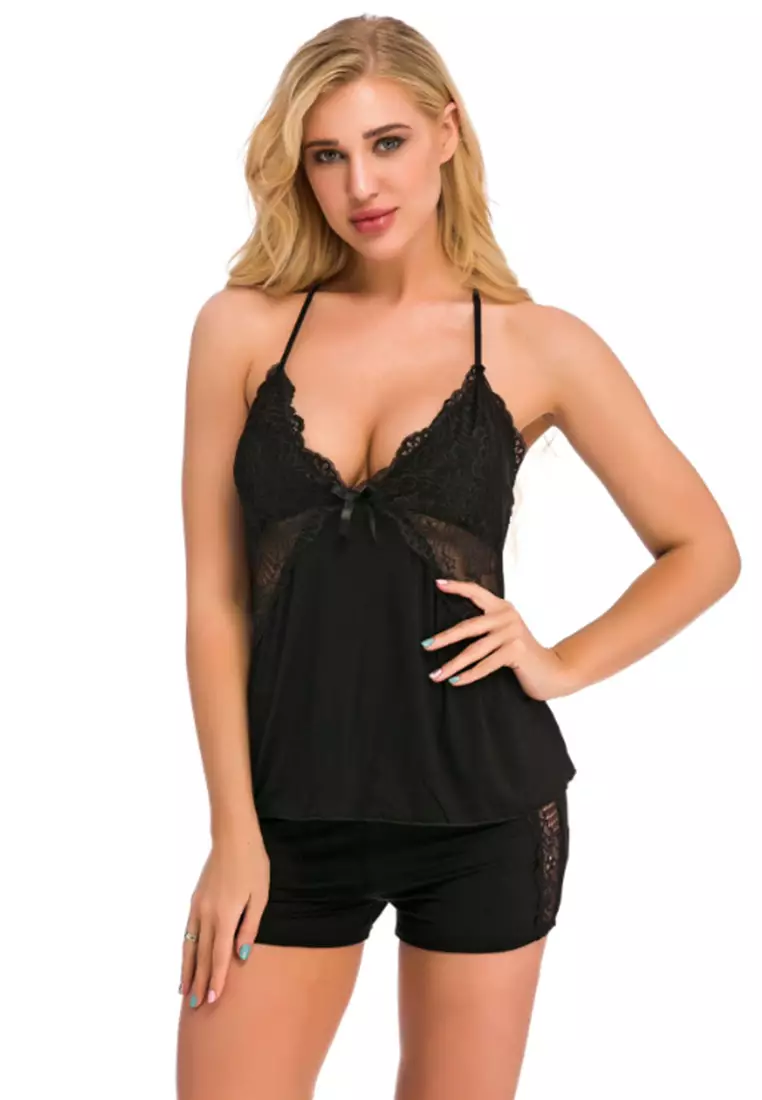 Joy Lace Non Wired Cami Set