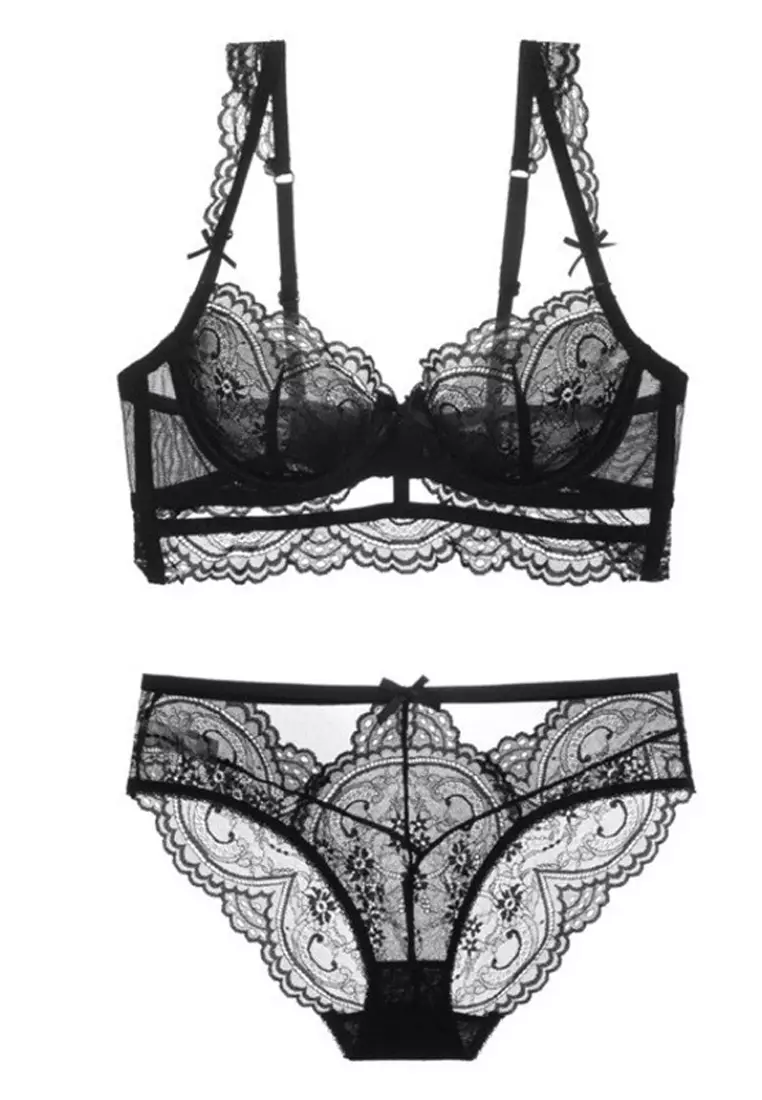 Sexy Lace Lingerie Bras With Underwear