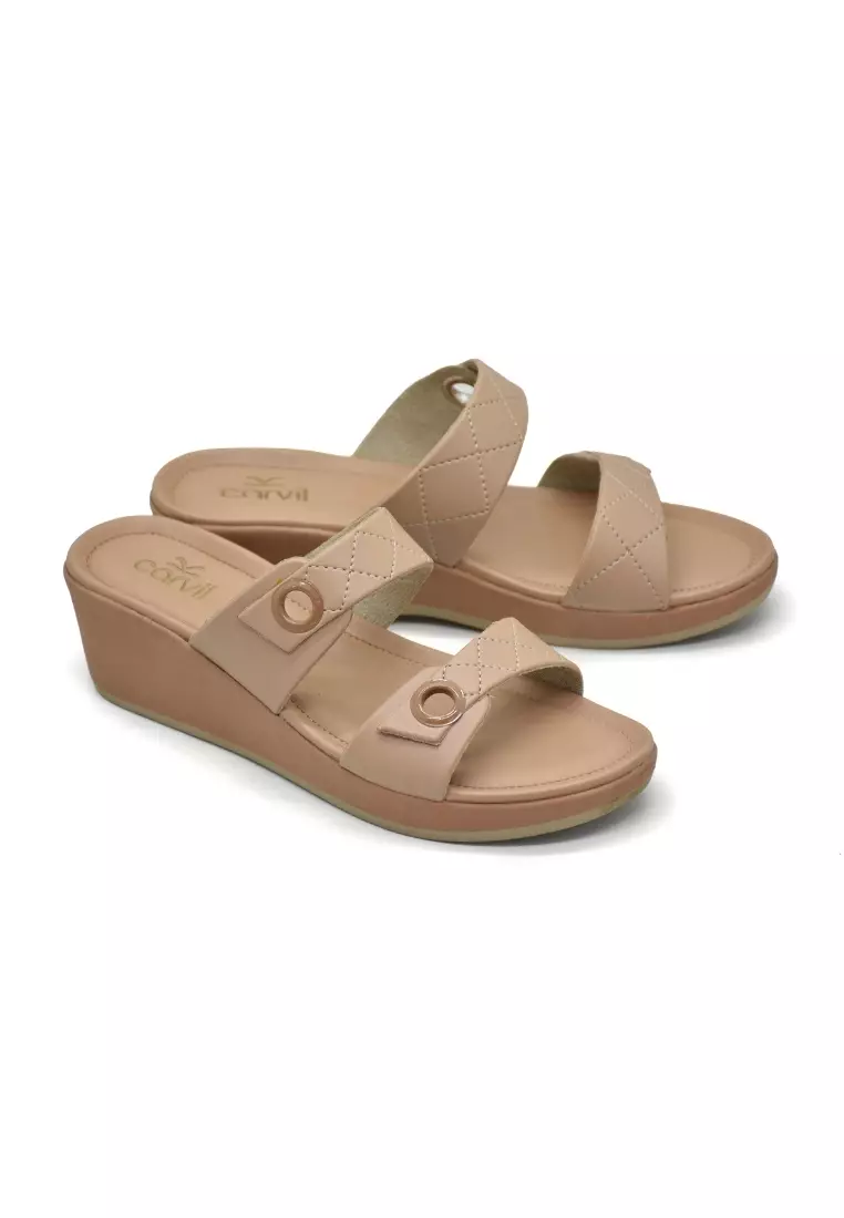 Carvil Sandal Wanita Sansa-02 L Mocca
