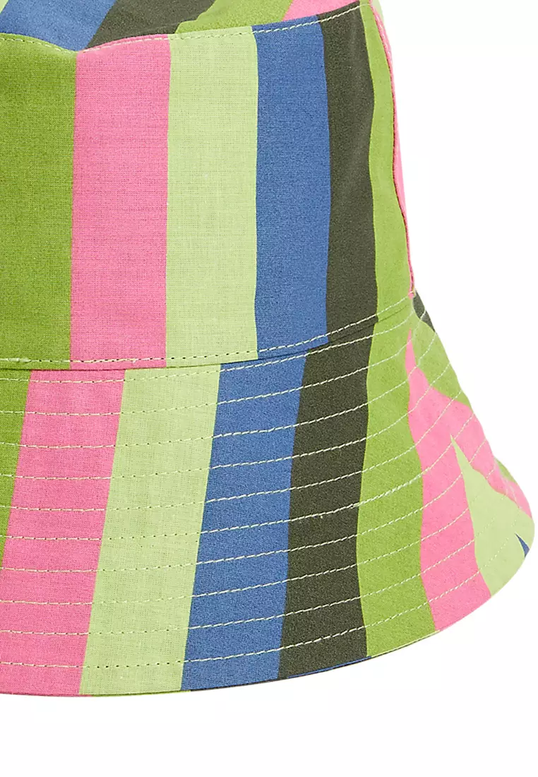 Pure Cotton Animal Print Bucket Hat