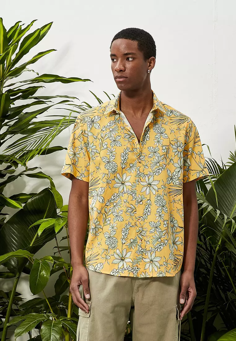 Floral printed shop shirts online