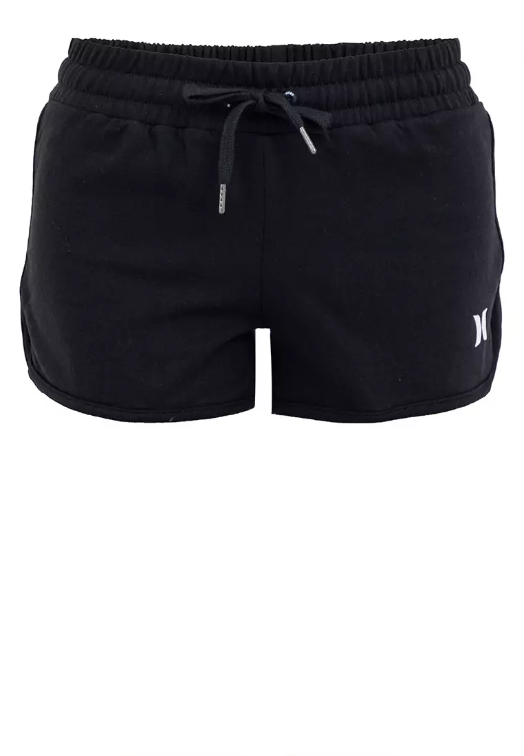 Ladies Brand Logo Shorts Black