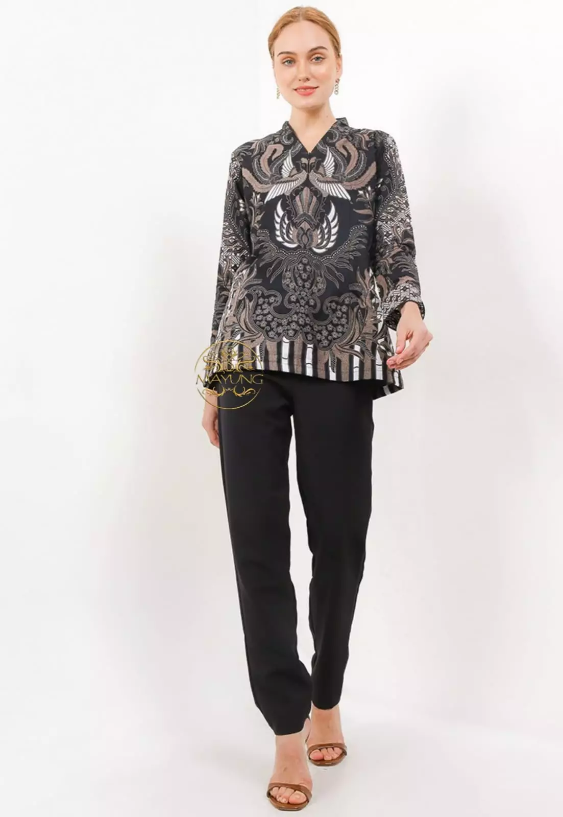 Blouse Batik Anantaraja Premium Slimfit Elegant