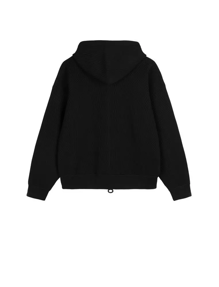 Midi Hooded Cardigan Sweater