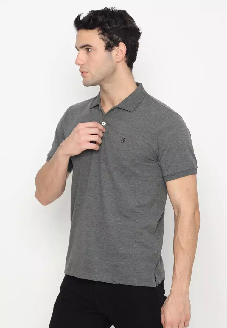 MATSUDA Kaos Polo Shirt Pria Kerah Kushima