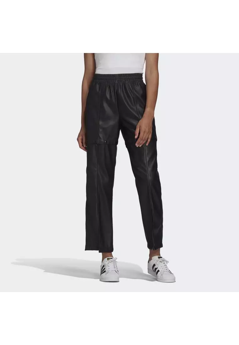 ADIDAS always original faux leather track pants 2024 Buy ADIDAS
