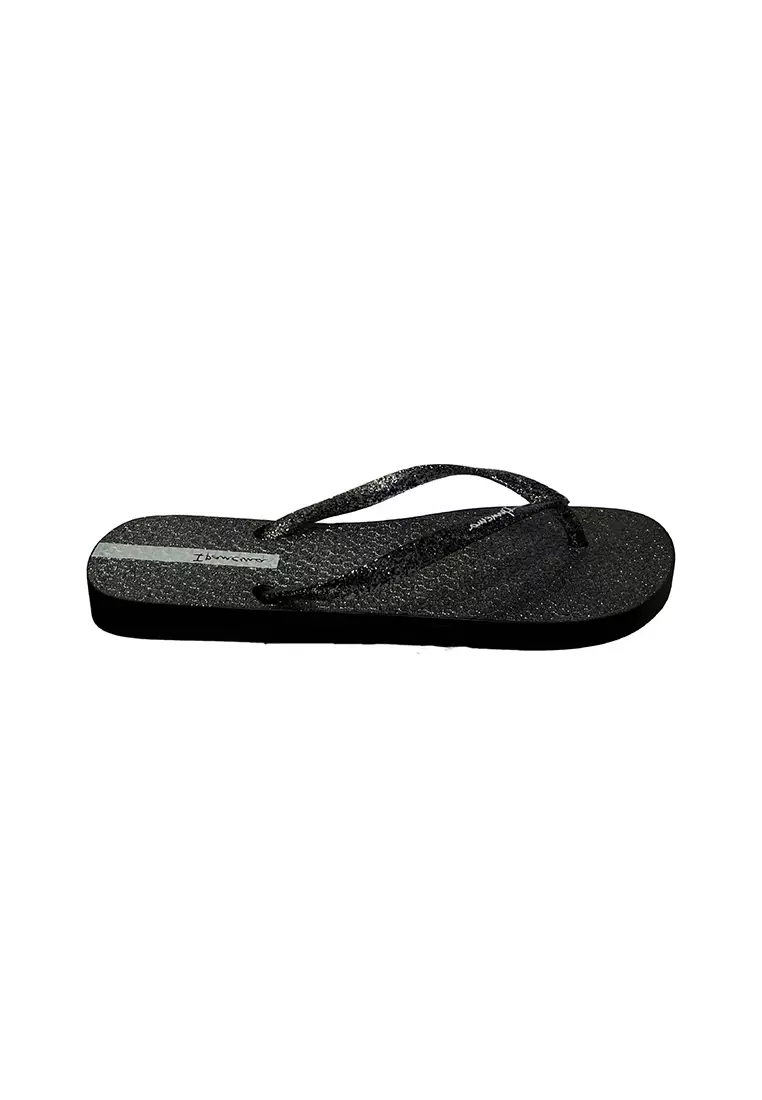 Ipanema glitter bow flip store flops