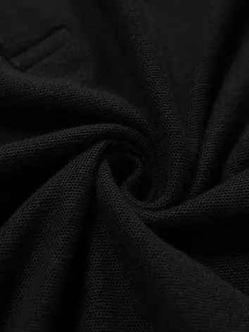 Kale Park Black/ Kaos Polo Pria Lengan Pendek Kerah / Polo Shirt Slim Fit