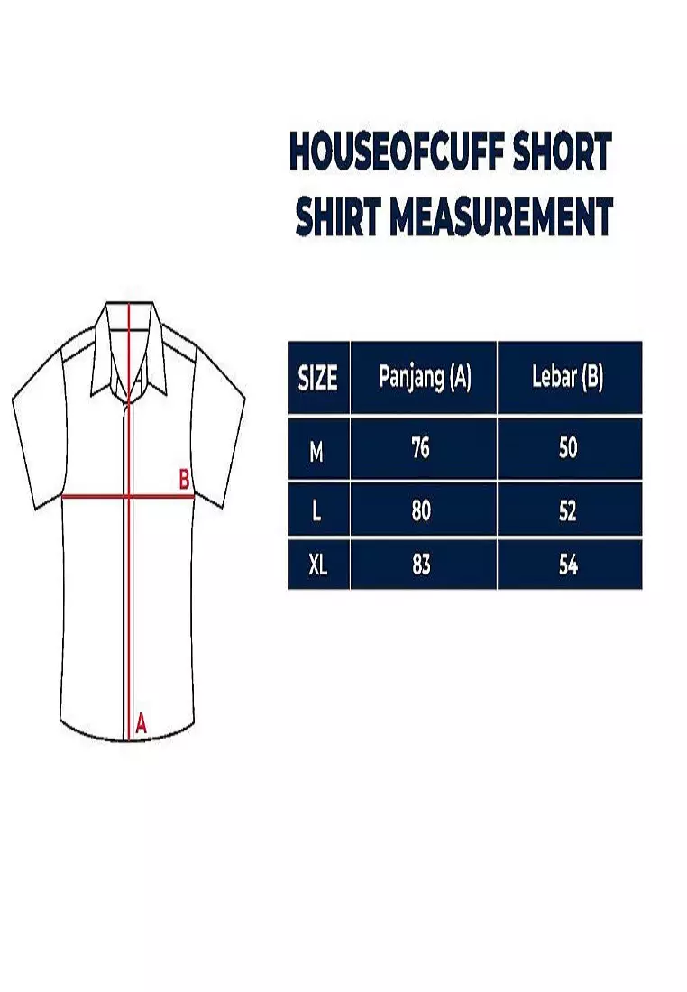 Houseofcuff Baju Koko Kemeja Lengan Pendek Pria Army