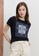 Pepe Jeans navy Mina Bandana Printed T-Shirt FFF41AAC8A9ED1GS_4
