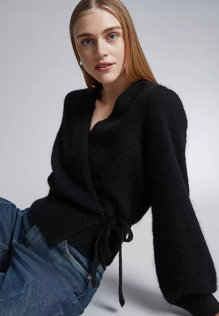 Buy Other Stories Knitted Wrap Cardigan 2024 Online ZALORA