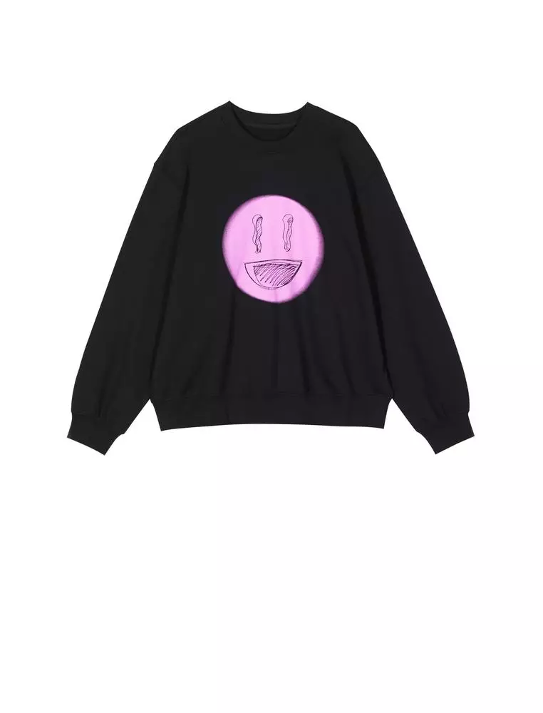 JNBY Women's Graphic Print Loose Hoodie