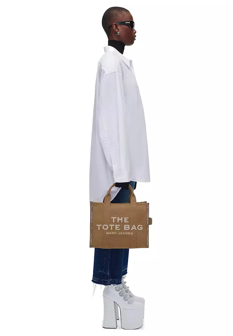 The Jacquard Medium Tote Bag Camel M0017027