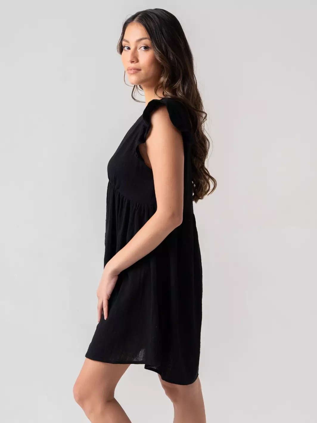Seafom Dress Black